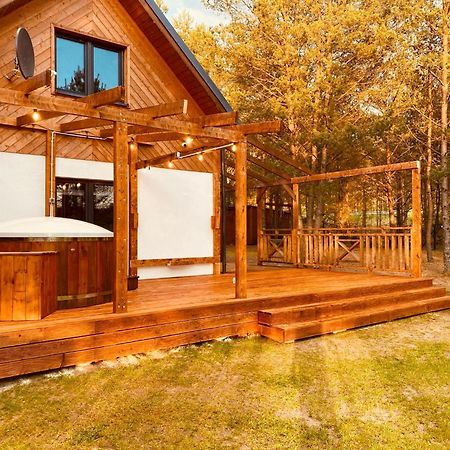 Domek Bartoszylas Z Sauna I Balia Kültér fotó